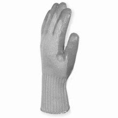 Pracovní rukavice, pletené, bezešvé, DIPPER, č. 8