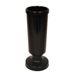 Váza na hrob 30 cm černá