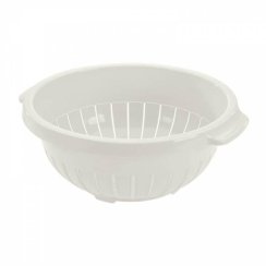 Sitko plastové priemer 27xH11CM biele "Scolapasta-Scolariso" TONTARELLI