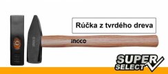 Kladivo 300g INGCO, dřevěná rukojeť