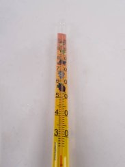 Vařicí teploměr 33 cm, krátký, barevný