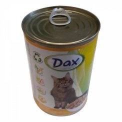 Konzervy DAX drůbež pro kočky 0,415 kg