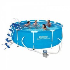Bazén Bestway Sateel Pro MAX, 366x100cm, filtrace, žebřík
