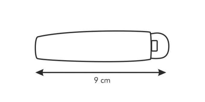 Rögzítő bilincs PRESTO táskákhoz 9cm, 6db