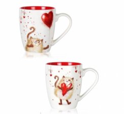 Porcelánový hrnek 360ml CAT LILO, mix 2 designů