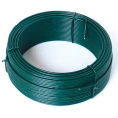 Vázací drát, potažený plastem, průměr 1,4 mm, zelený