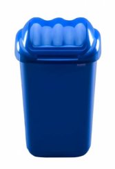 Odpadkový koš 15l, plastový, FALA, modrý
