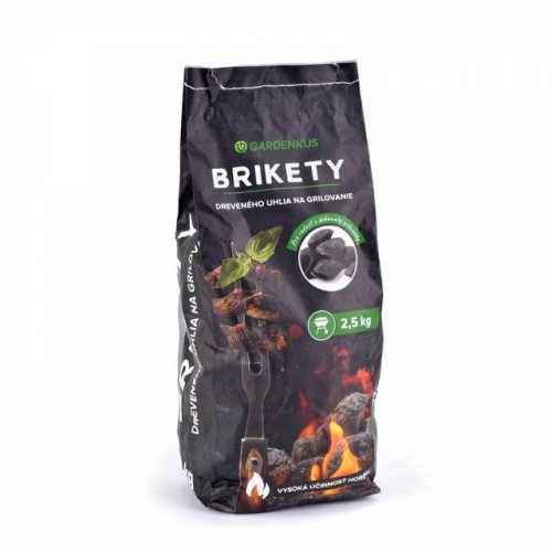 Grilovací brikety 2,5 kg GARDENKUS