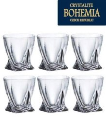 Pohár 340ml na whisky QUADRO BOHEMIA, sada 6ks