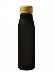 Skleněná láhev s protiskluzovou ochranou, 600 ml