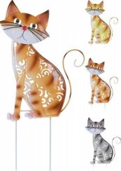 Kočičí dekorace 47,5 cm mix
