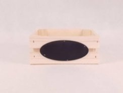Bedna, krabice dřevo INDUSTRIAL stůl 20x14,5x8cm