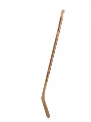 Hokejka 100 cm zahnutá levá dřevěná