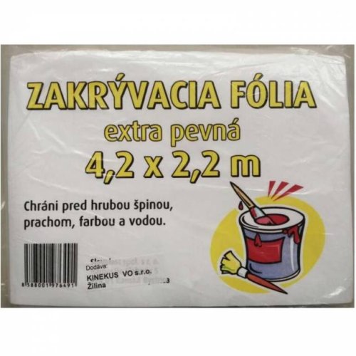 Fólia zakrývacia 4,2x2,2m / 307021