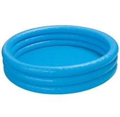 Nafukovací bazén, CRYSTAL, 168x38cm, modrý