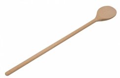 Dřevěná lžíce, kulatá, 35 cm