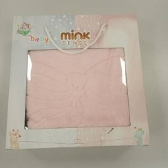 Dětská deka 100x120cm, růžová, mix dekorů