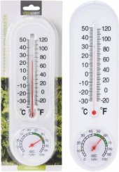 Teplomer s vlhkomerom 22,2x6x1,7 cm plast