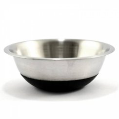 Rozsdamentes acél tál 1,5l, 20cm BOWL csúszásmentes fenékkel