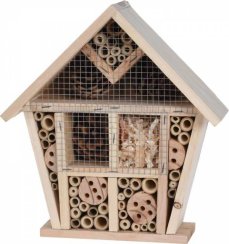 Hmyzí domeček, dřevěný, 250x105x295mm, přírodní