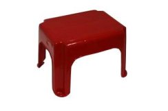 Plastová stolička 35 x 26 cm, výška 25 cm, mix barev