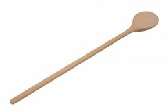 Dřevěná lžíce, kulatá, 40 cm