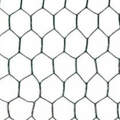 Pletivo šesťhranné HEX 20x20mm / 1x1000 mm, 5 m PVC GARDENKUS chovateľské