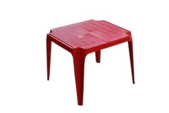 Plastový stůl, BABY, červený