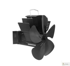 Magnetický krbový ventilátor pro kouřovod