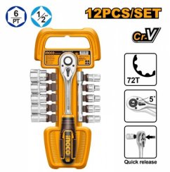 Gola sada 12ks 1/2" INGCO Industrial