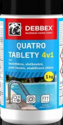Bazénová chemie Quatro tablety 1kg